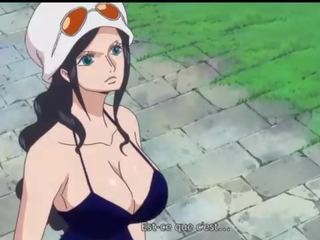 Nami&Nico Robin flirty titjobs (One Piece)