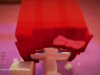 Minecraft x rated film scarlett mengisap penis kartun (by hardedges)