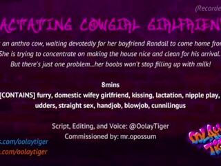 Lactating Cowgirl babe &vert; erotic Audio Play by Oolay-Tiger