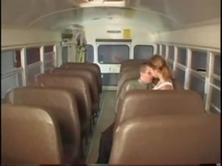 Išdykęs paauglys jessie dulkina apie as mokykla autobusas