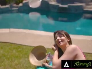 MOMMY'S youngster - Busty Brunette Lexi Luna Enjoys HARD ROUGH OUTDOOR x rated video With Maintenance Man