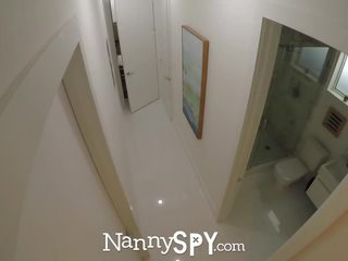 Nannyspy sneaky nanny anastasia knight 新 年份 前夕 他妈的 由 巨大 putz