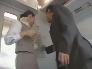 Jepang melatih attendant wanita berbusana pria telanjang pukulan pekerjaan dandy 140