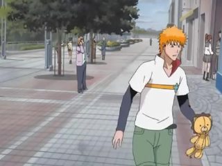 Bleach adult video Senna takes care of Ichigos boner