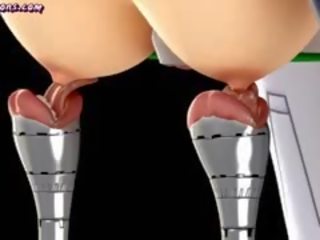 Animated Rubbing Tranny penis