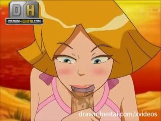 Totally Spies porn - Beach fancy woman Clover