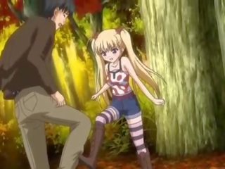 Blond enchantress anime blir pounded