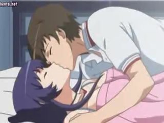 Groß boobed anime schnecke mit sex film